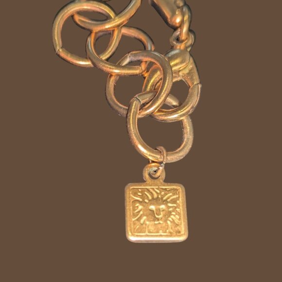 Vintage Anne Klein Gold-toned Sun Charm Necklace - Picture 4 of 5